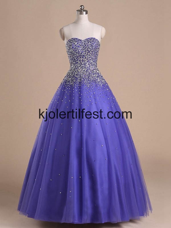 Regency Kjreste Tyll Quinceanera Kjoler