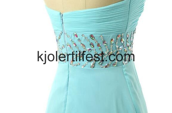 A-Linje Kjreste Bl Chiffon Ballkjoler