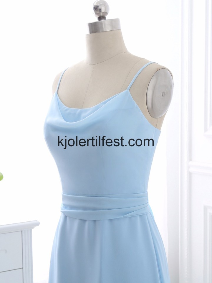Bl Stropper Lange Chiffon Brudepikekjoler