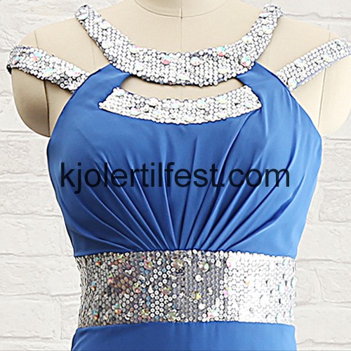 Kongebl Lange Chiffon Selskapskjoler