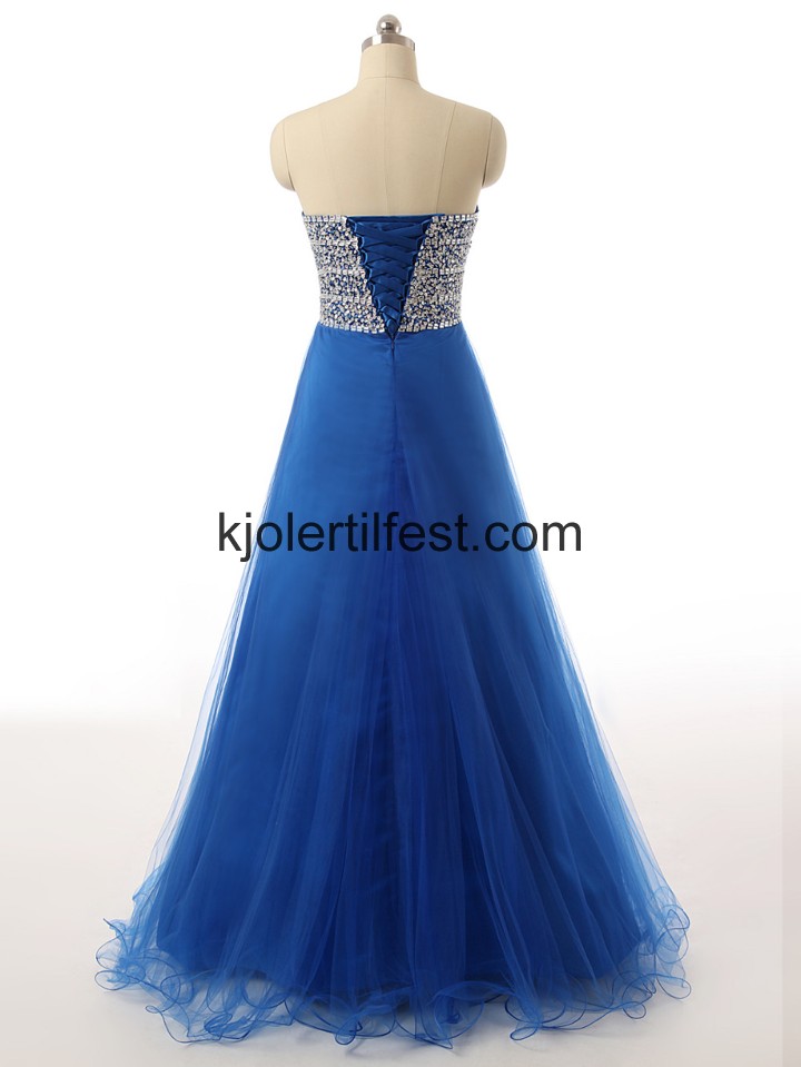 Kjreste Imperium Kongebl Chiffon Selskapskjoler