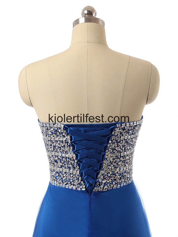 Kjreste Imperium Kongebl Chiffon Selskapskjoler