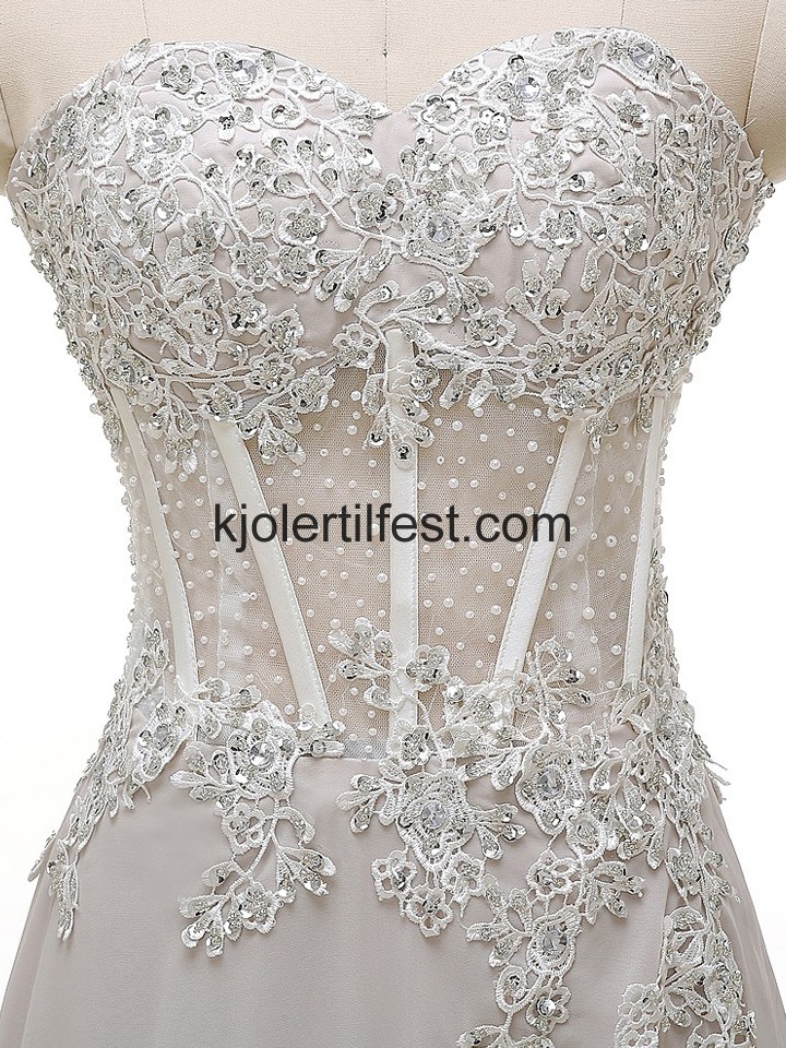 Kjreste Gulvlengde Chiffon Ballkjoler