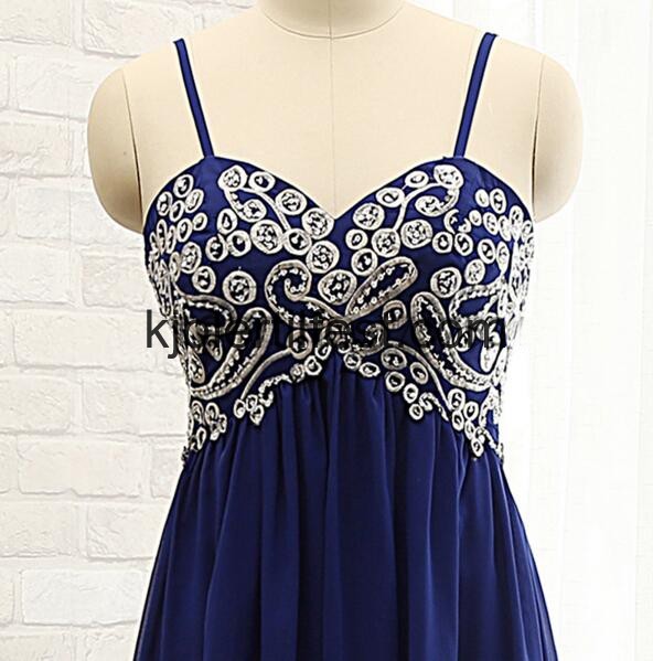 Kongebl Stropper Lange Chiffon Ballkjoler