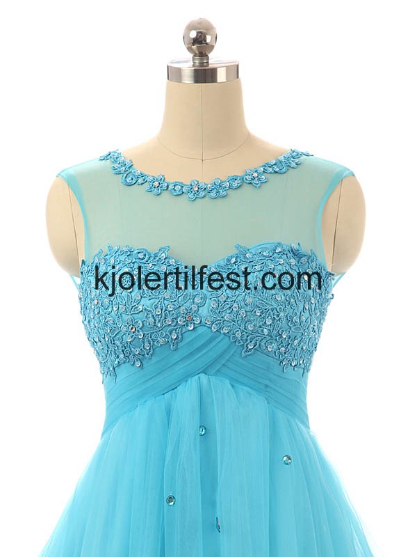 Kort Organza Bl Cocktailkjoler