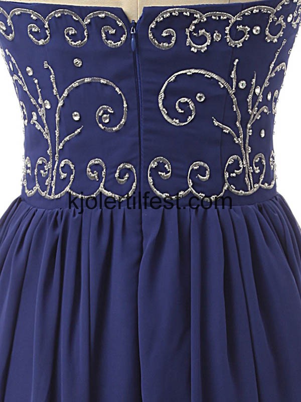 Lange Kjreste Chiffon Selskapskjoler