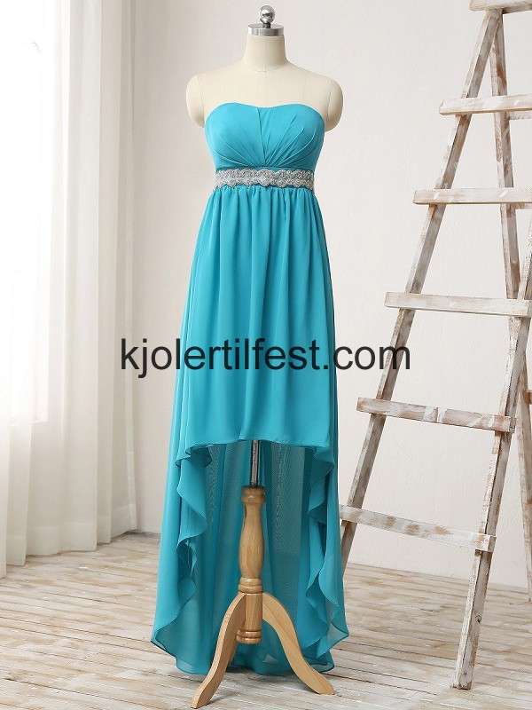 Bl Lange Hy-Lav Chiffon Ballkjoler