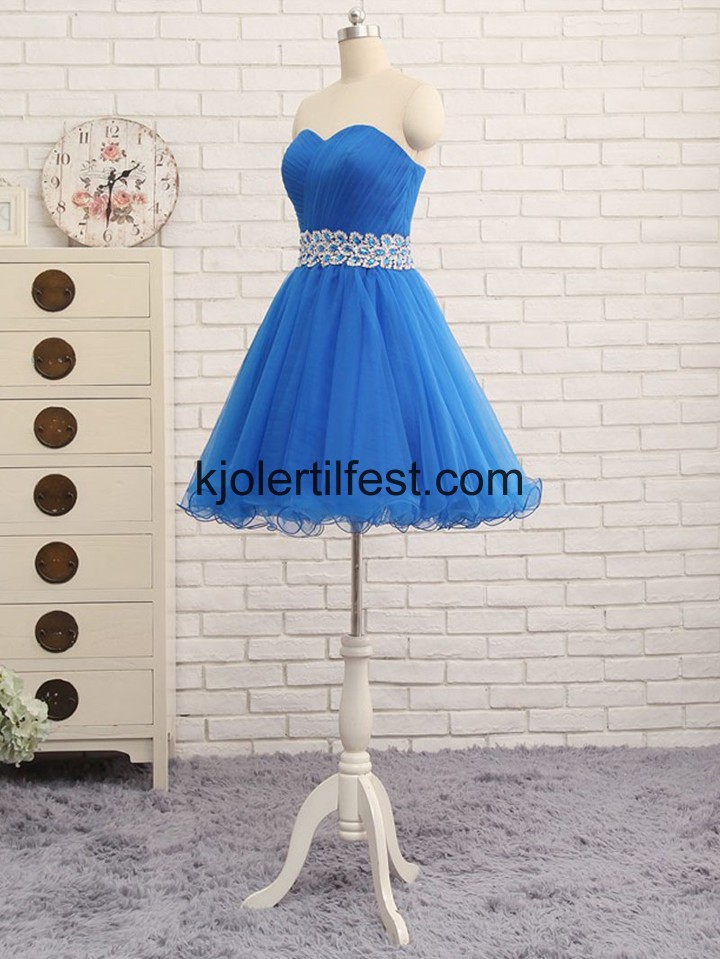 Kongebl Kjreste Kort Chiffon Cocktailkjoler