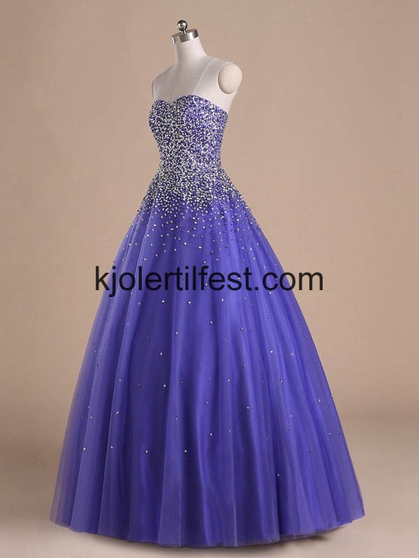 Regency Kjreste Tyll Quinceanera Kjoler