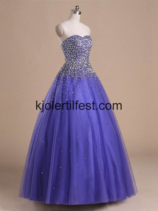 Regency Kjreste Tyll Quinceanera Kjoler