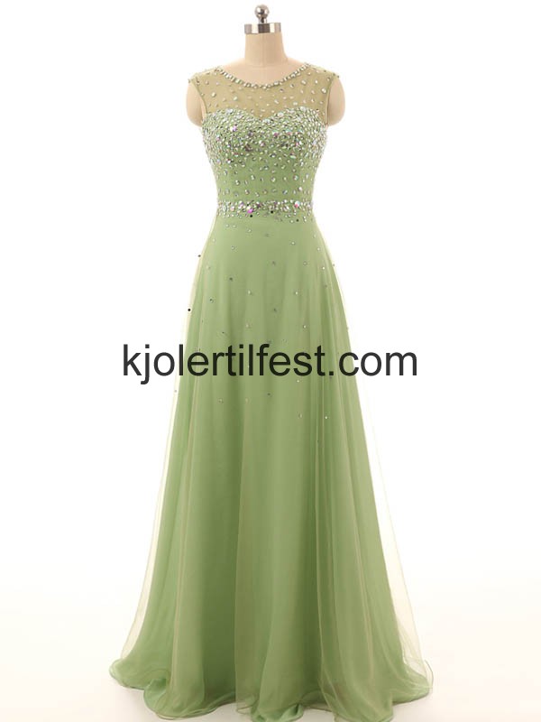 Stropper Salvie Lange Chiffon Selskapskjoler