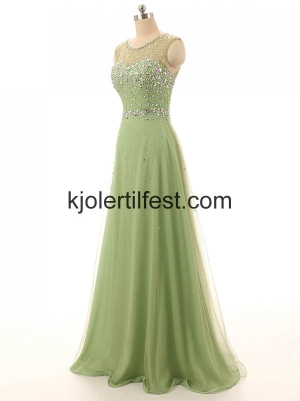 Stropper Salvie Lange Chiffon Selskapskjoler